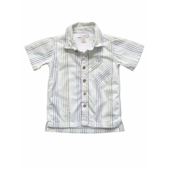Well Dressed Wolf Party Stripe Shirt Size 3T - Picture 1 of 3